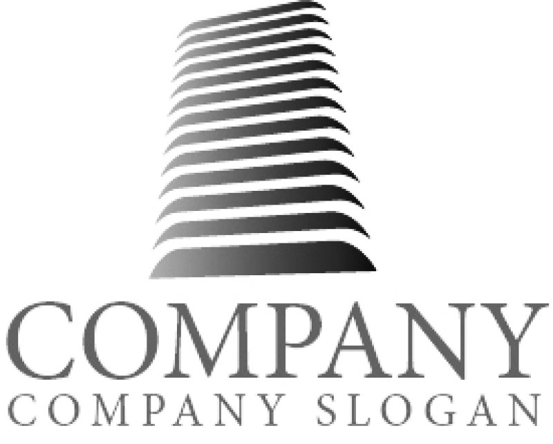 画像6: ビル・グラデーション・ロゴ・マークデザイン1277 (6)