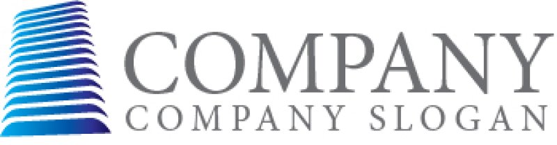 画像7: ビル・グラデーション・ロゴ・マークデザイン1277 (7)