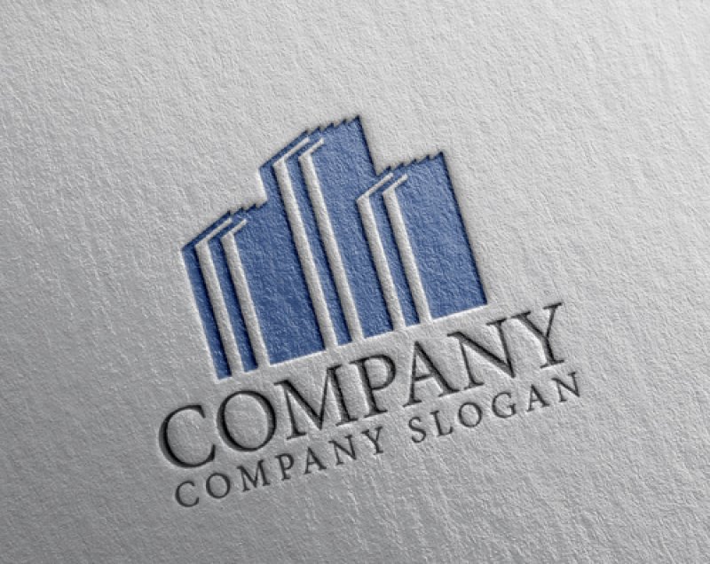 画像2: ビル・街・本・ロゴ・マークデザイン1282 (2)