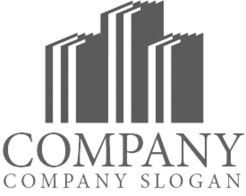 画像6: ビル・街・本・ロゴ・マークデザイン1282 (6)