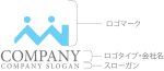 画像10: 家・屋根・人・M・i・ロゴ・マークデザイン1286 (10)