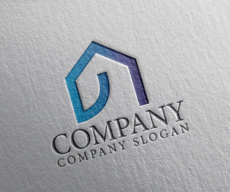 画像2: 家・の・グラデーション・ロゴ・マークデザイン1290 (2)