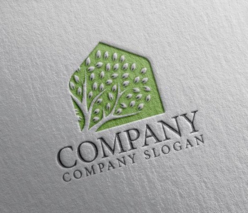 画像2: 木・家・成長・ロゴ・マークデザイン1292 (2)