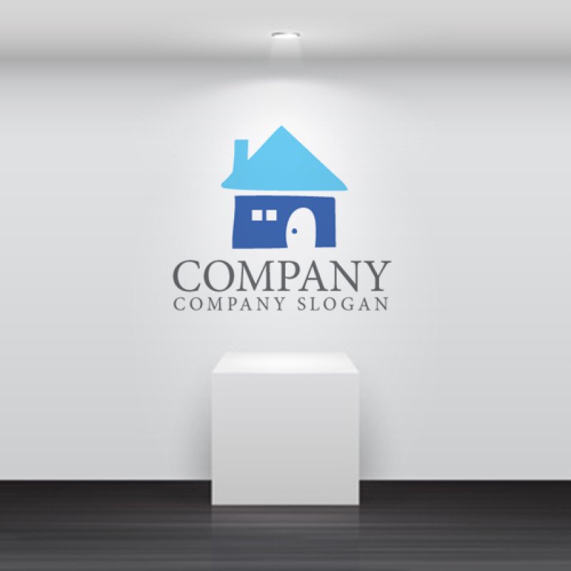 画像5: 家・屋根・手書き・ロゴ・マークデザイン1298 (5)