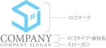 画像10: 家・S・六角形・ロゴ・マークデザイン1301 (10)