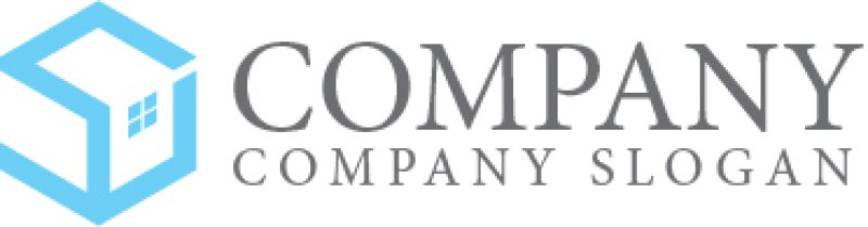 画像7: 家・S・六角形・ロゴ・マークデザイン1301 (7)