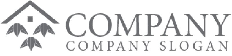 画像7: 屋根・笹・家・ロゴマークデザイン1310 (7)