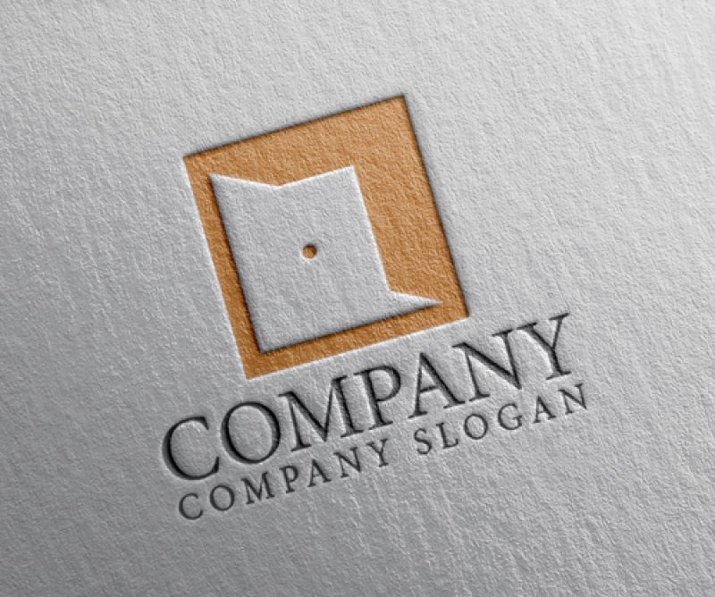 画像2: 家・ドア・四角・ロゴ・マークデザイン1315 (2)