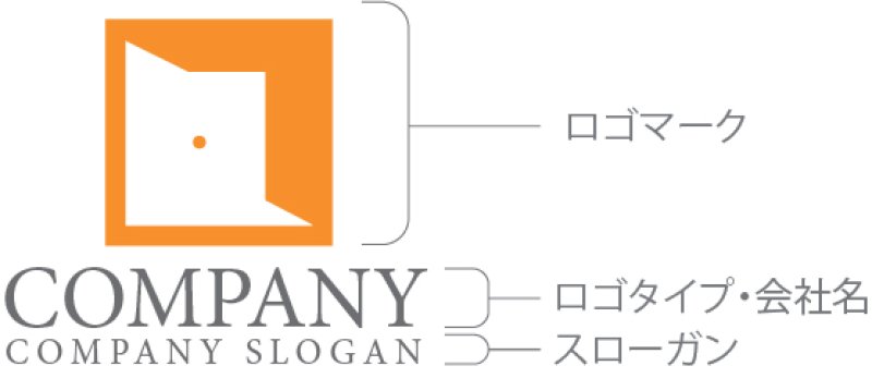 画像10: 家・ドア・四角・ロゴ・マークデザイン1315 (10)