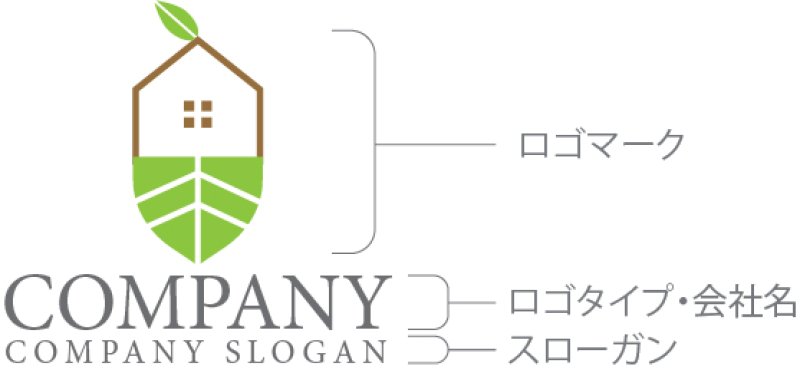画像10: 家・葉・成長・ロゴ・マークデザイン1316 (10)