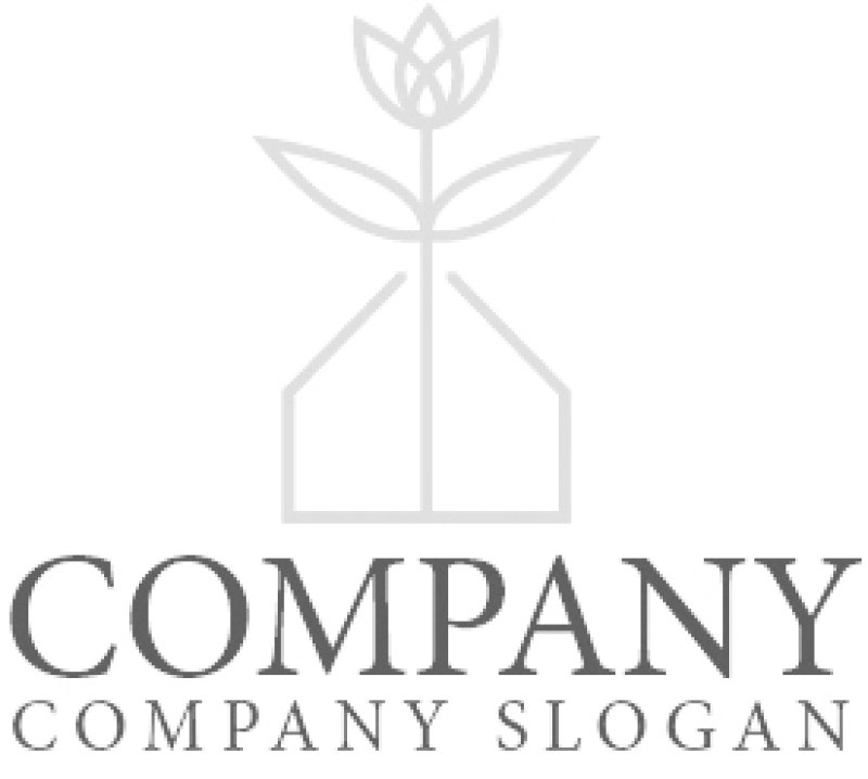 画像6: 家・花・成長・ロゴ・マークデザイン1323 (6)