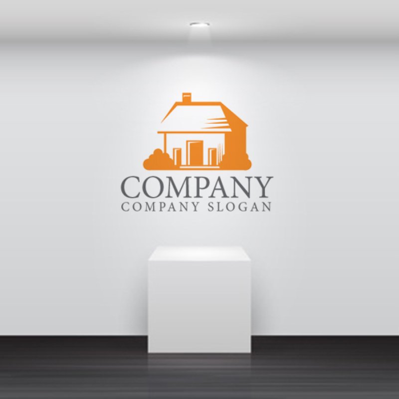 画像5: 家・一戸建て・庭・ロゴ・マークデザイン1325 (5)