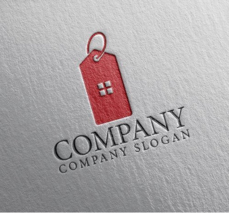 画像2: 家・タグ・札・窓・ロゴ・マークデザイン1328 (2)