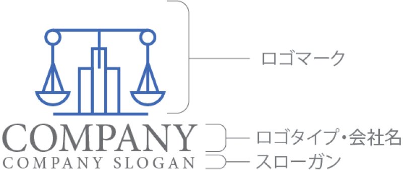 画像10: ビル・天秤・バランス・ロゴ・マークデザイン1329 (10)