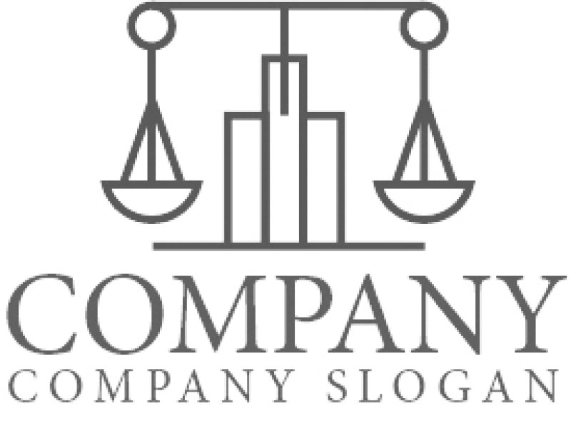 画像6: ビル・天秤・バランス・ロゴ・マークデザイン1329 (6)