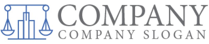 画像7: ビル・天秤・バランス・ロゴ・マークデザイン1329 (7)