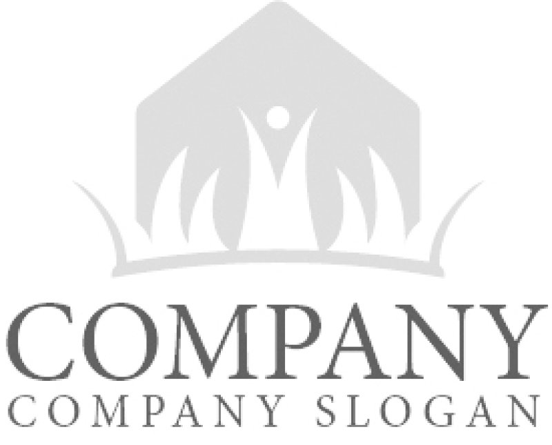 画像6: 人・家・草・ロゴ・マークデザイン1334 (6)