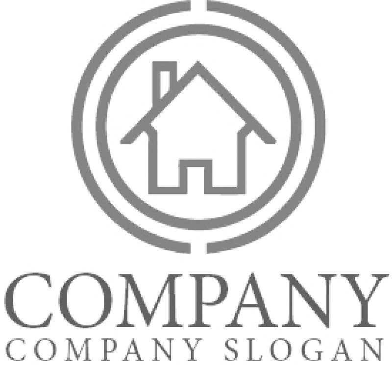 画像6: 家・輪・判・ロゴ・マークデザイン1339 (6)