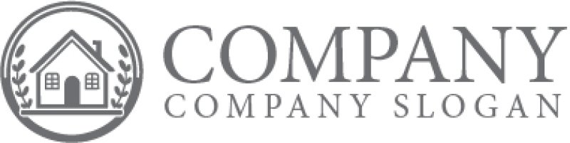 画像7: 家・葉・輪・ロゴマークデザイン1340 (7)