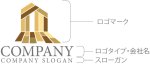 画像10: 家・wood・床・木・ロゴ・マークデザイン1346 (10)