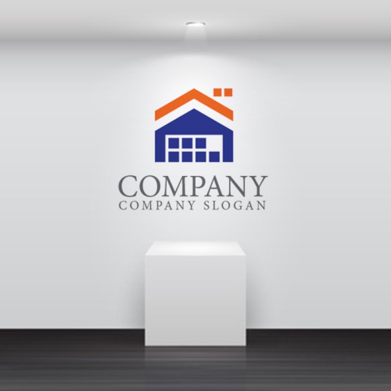 画像5: 家・倉庫・べ・屋根・ロゴ・マークデザイン1347 (5)