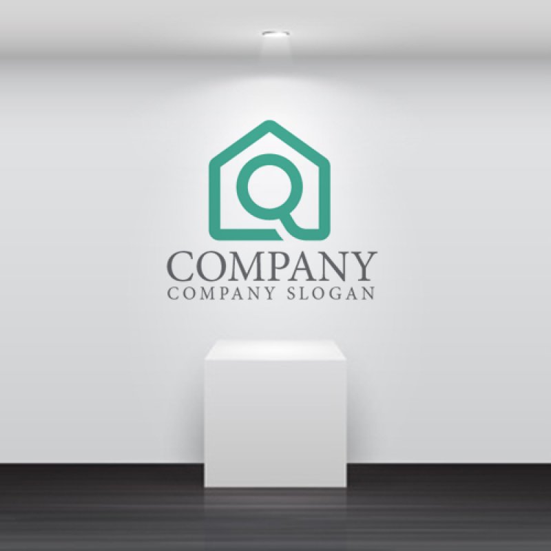 画像5: Q・家・検索・ロゴ・マークデザイン1348 (5)