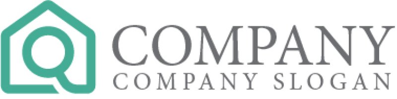 画像7: Q・家・検索・ロゴ・マークデザイン1348 (7)