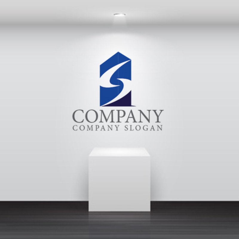 画像5: 家・S・上昇・曲線・ロゴ・マークデザイン1349 (5)