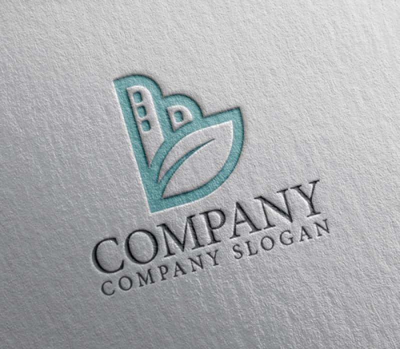 画像2: 葉・ビル・L・アルファベット・ロゴ・マークデザイン1350 (2)