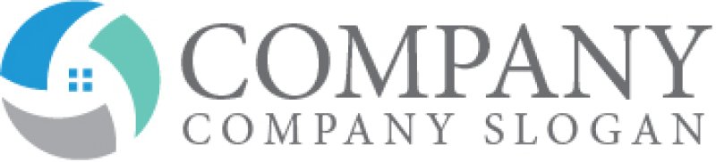 画像7: 家・輪・循環・ロゴ・マークデザイン1351 (7)