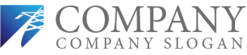 画像7: 送電線・グラデーション・ロゴ・マークデザイン1352 (7)