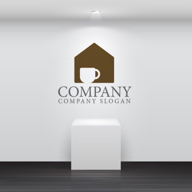 画像5: 家・カップ・ロゴ・マークデザイン1358 (5)