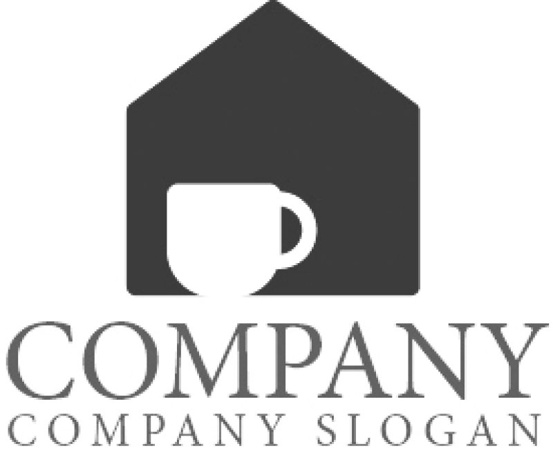 画像6: 家・カップ・ロゴ・マークデザイン1358 (6)