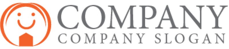 画像7: 家・顔・太陽・ロゴ・マークデザイン1359 (7)