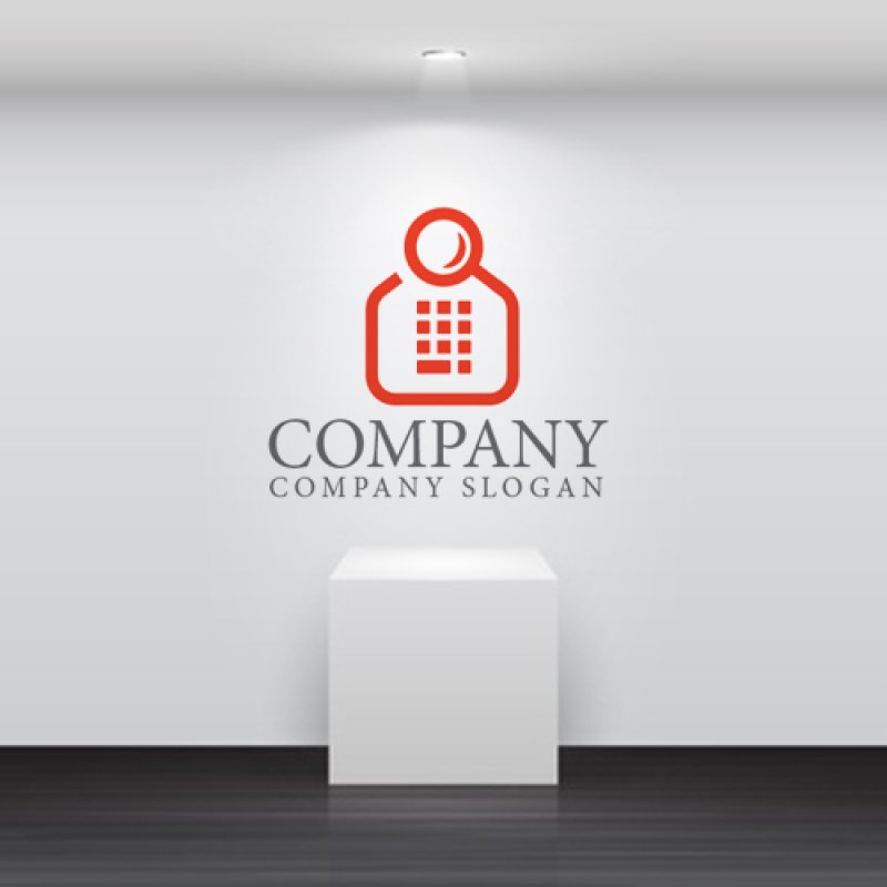 画像5: 家・計算機・虫メガネ・ロゴ・マークデザイン1379 (5)