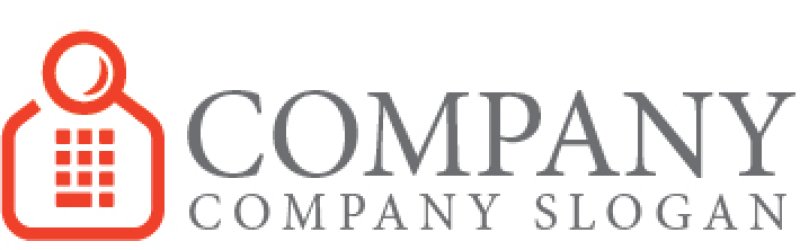 画像7: 家・計算機・虫メガネ・ロゴ・マークデザイン1379 (7)