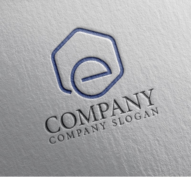 画像2: 家・e・アルファベット・ロゴ・マークデザイン1383 (2)