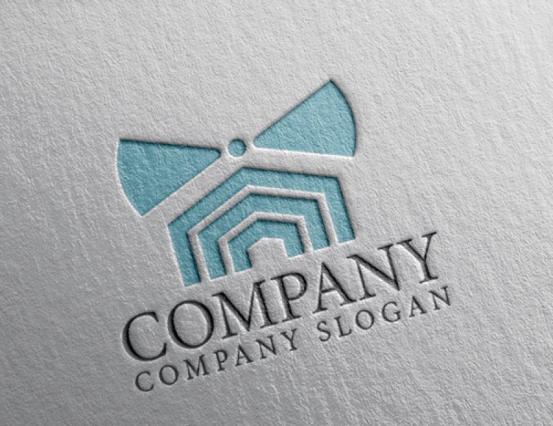 画像2: 家・拡声機・発信・ロゴ・マークデザイン1385 (2)