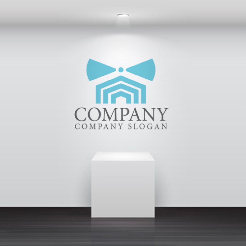 画像5: 家・拡声機・発信・ロゴ・マークデザイン1385 (5)