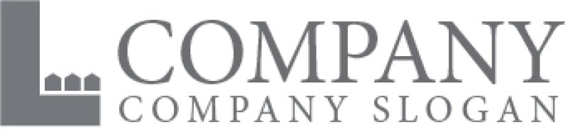 画像7: 家・L・アルファベット・ロゴマークデザイン1396 (7)