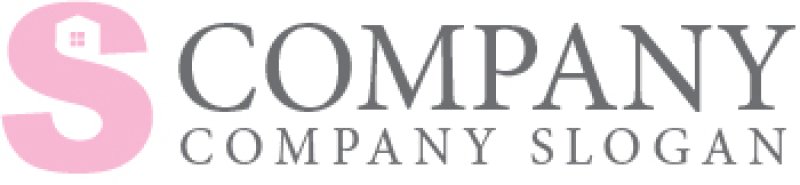 画像7: 家・S・アルファベット・ロゴ・マークデザイン1401 (7)