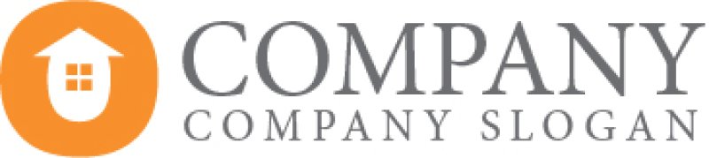 画像6: 家・O・アルファベット・ロゴ・マークデザイン1408 (6)