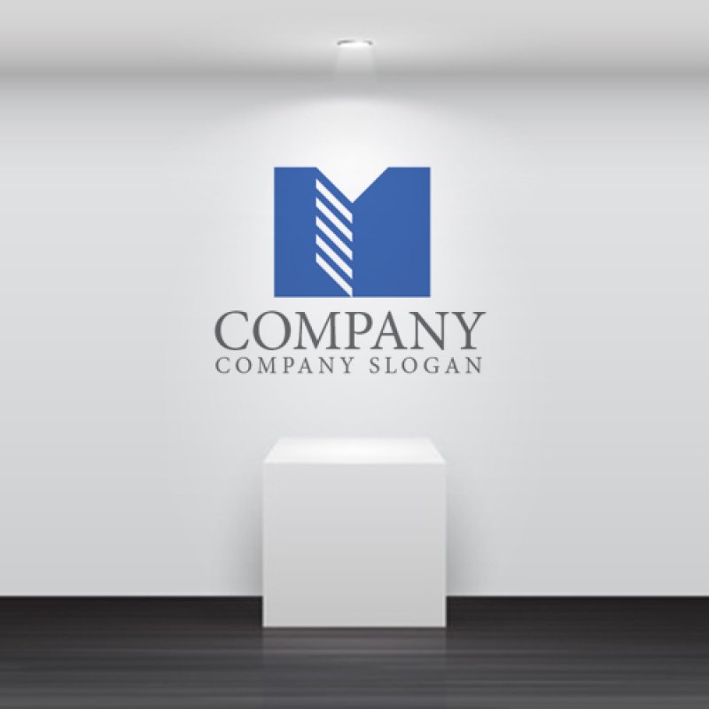 画像5: ビル・M・アルファベット・ロゴ・マークデザイン1412 (5)