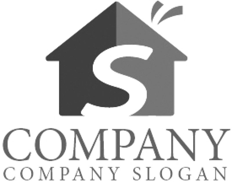 画像6: 家・S・アルファベット・ロゴ・マークデザイン1419 (6)