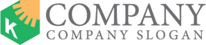 画像7: 家・K・太陽・アルファベット・ロゴ・マークデザイン1420 (7)