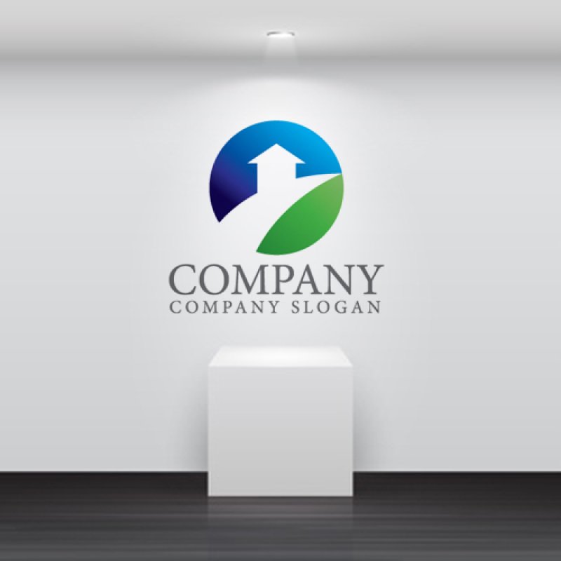 画像5: 家・K・太陽・アルファベット・ロゴ・マークデザイン1420 (5)