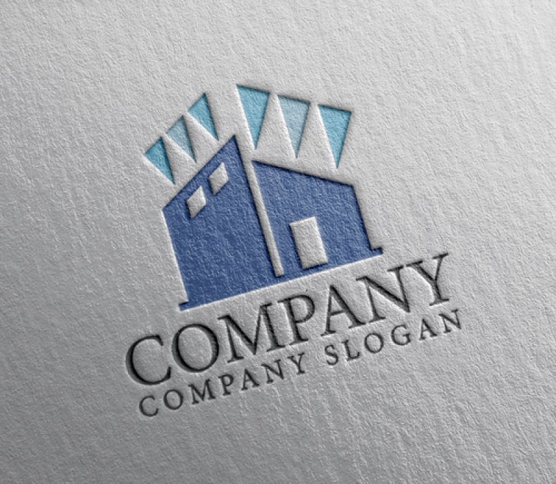 画像2: ビル・家・屋根・ロゴ・マークデザイン1423 (2)