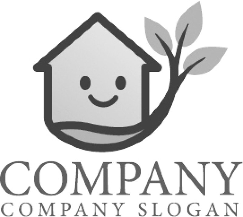 画像6: 木・家・成長・笑顔・ロゴ・マークデザイン1426 (6)