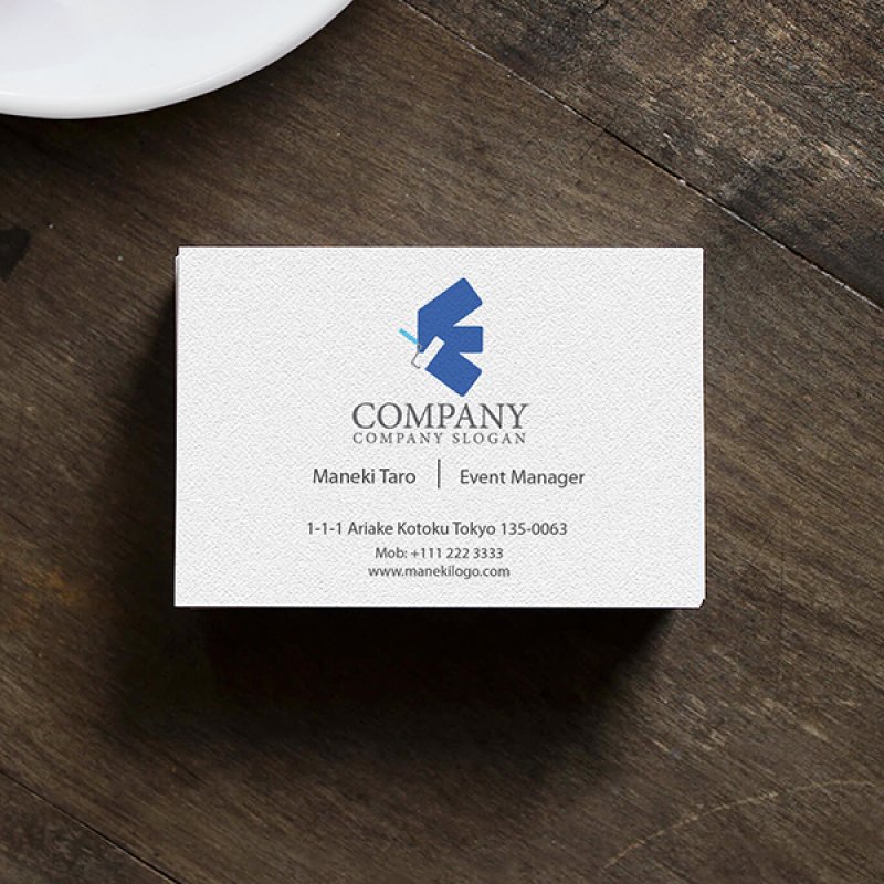 画像4: ローラー・塗装・E・アルファベット・ロゴ・マークデザイン1427 (4)