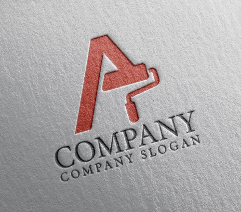 画像2: ローラー・A・アルファベット・ロゴ・マークデザイン1428 (2)